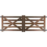 Porteira De Madeira Reta 004 3 00m X 1 50m