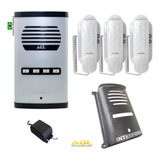 Porteiro Coletivo 4 Pontos 3 Interfones Agl Protetor