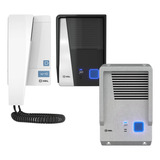 Porteiro Hdl F8s Com Proteção Externa Interfone Residencial Cor Prateado
