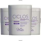 Portier Ciclos Btox Violet Máscara Matizador Volume 3 X 1kg