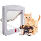 Portinha Passagem P Gatos Cães Varias Funções Trava Manual