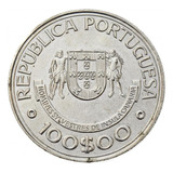 Portugal: Bela Moeda 100 Escudos 1989 S/fc Canárias 34 Mms