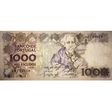 Portugal 1 000 Escudos De 1 988 Mbc Teófilo Braga