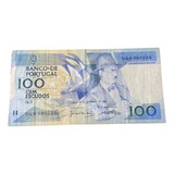 Portugal Cédula De 100 Escudos 1988