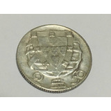 Portugal Prata- 2,5 Escudos 1947 Rara-frete Grátis
