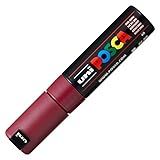 Posca Marcador De Tinta Acrílica Cinzel Largo Vinho Tinto Line Width 8 0 Mm