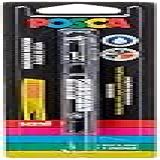 POSCA UNI Caneta Marcador PC 1M Extra Fina Traço De 0 7mm Preta Blister Com 1 Unidade
