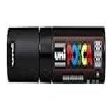 POSCA UNI Caneta Marcador PC 8K Ponta Chanfrada Bold Traço De 8mm A 17mm Preto Blister Com 1 Unidade
