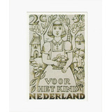 Postal Holanda 1980 Não Circulado Novo Juventude Holandesa