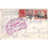 Postal Zeppelin 1 Vôo Usa