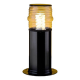 Poste Balizador Alumínio Timoneiro 30cm P 30 Preto Jardim
