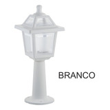 Poste Iowa Balizador Colonial Branco 1xe27