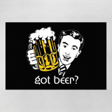 Poster 30x45cm Cerveja Bar Pub Got Beer 51