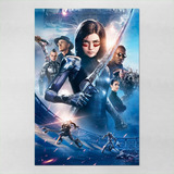 Poster 30x45cm Filmes Alita Battle Angel