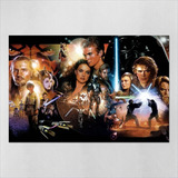 Poster 30x45cm Filmes Star Wars 8