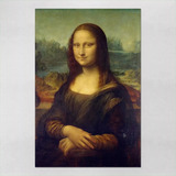 Poster 30x45cm Gravuras Leonardo Da Vinci Mona Lisa 189