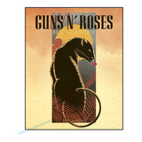 Poster 40x50cm Banda Guns N Roses Rock Cartaz Show Bh Mg