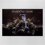 Poster 40x60cm Middle Earth