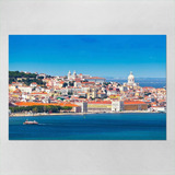 Poster 40x60cm Paisagens Urbanas Europa Portugal Lisboa 67