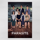 Poster 40x60cm Parasite Filmes