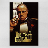 Poster 40x60cm The Godfather - O Poderoso Chefao - Máfia