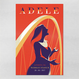 Poster 60x90cm Adele