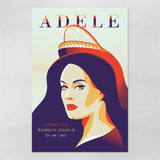 Poster 60x90cm Adele