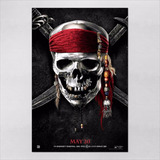 Poster 60x90cm Filmes Piratas