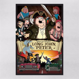 Poster 60x90cm Series Family Guy Piratas Do Caribe