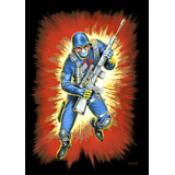 Poster A2 Soldado Cobra Comandos Em Ação Gijoe Arte