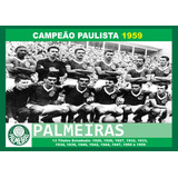 Pôster A4 Palmeiras