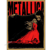 Poster Banda Metallica Rock 40x55cm Show