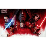 Poster Banner Festa Star Wars The Last Asensão Jedi 1 50x1m