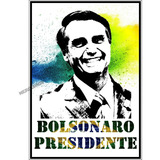 Poster Bolsonaro 50x70cm Para Decorar Quarto
