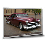 Pôster Cadillac Coupe De Ville 1949 Pôsteres Placa 30x21cm