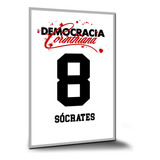 Poster Camisa Corinthians Socrates