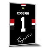 Pôster Camisa São Paulo Rogerio Ceni Pôsteres Placa 30x21cm
