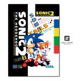 Pôster Capa Sonic The Hedgehog 2 Sega Mega Drive Jp 29,7x42