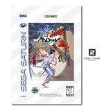 Pôster Capa Street Fighter Alpha Sega
