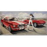 Poster Carro De Corrida