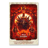 Poster Cartaz Doutor Estranho Multiverso Da Loucura B 30x45