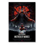 Poster Cartaz Doutor Estranho Multiverso Da Loucura C 30x45