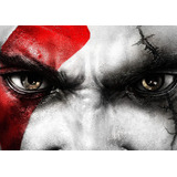 Poster Cartaz God Of War Kratos