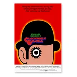 Poster Cartaz Laranja Mecanica