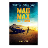 Poster Cartaz Mad Max