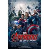 Poster Cartaz Vingadores Era De Ultron B 30x45cm