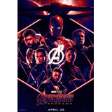 Poster Cartaz Vingadores Ultimato C 30x45cm