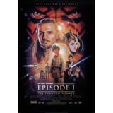Pôster Cinema Filme Ficção Star Wars A Ameaça Fantasma