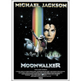 Pôster Cinema Filme Musical Moonwalker Michael Jackson 2