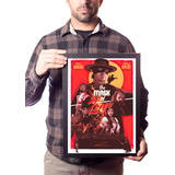 Poster Com Moldura A3 A Máscara Do Zorro